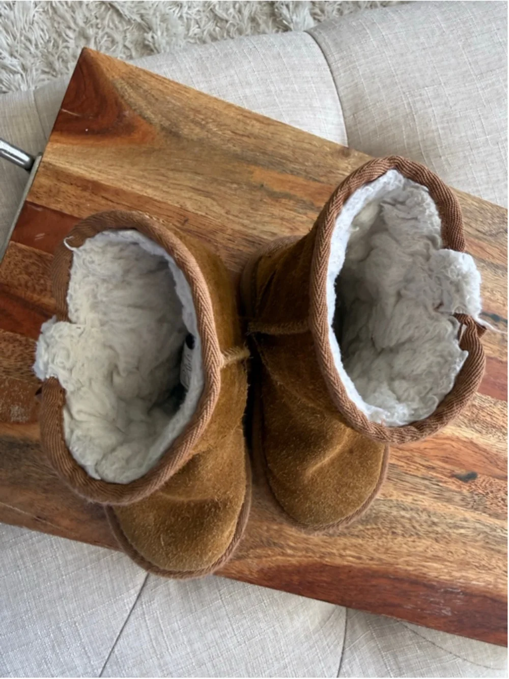 Baby Koolaburra by UGG Brown Boots with Bows Size 7